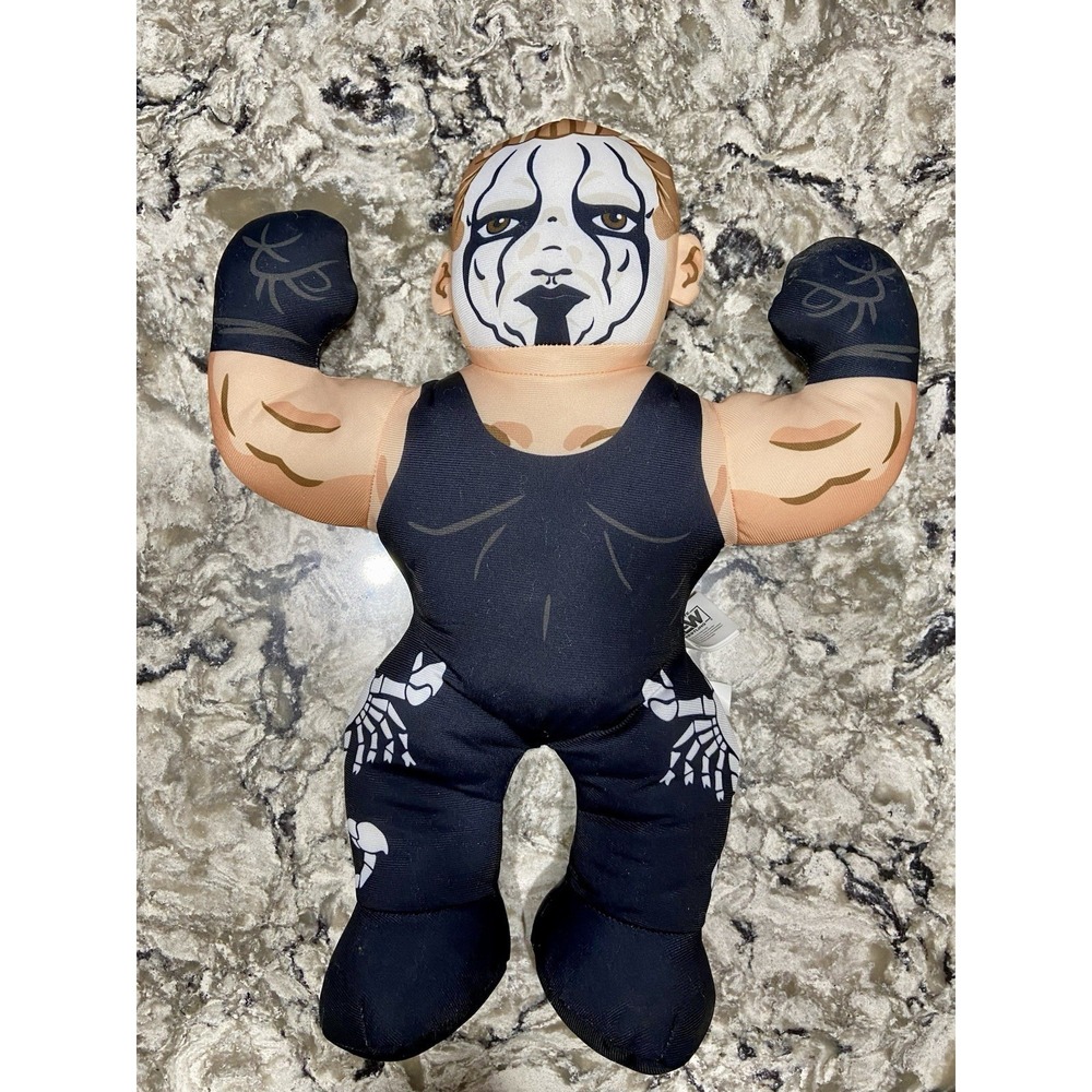AEW Sting Wrestling Buddies 16" Talking Toy All Elite Wrestling Plush 2021